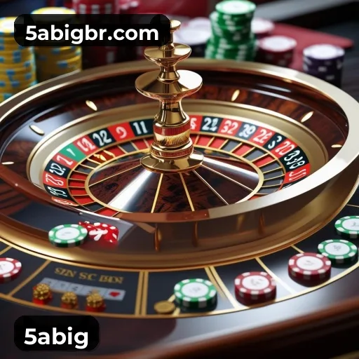 5abig bônus R$5.000 + 500 giros - Rollover 35x, prazo 30 dias, 38% taxa conversão